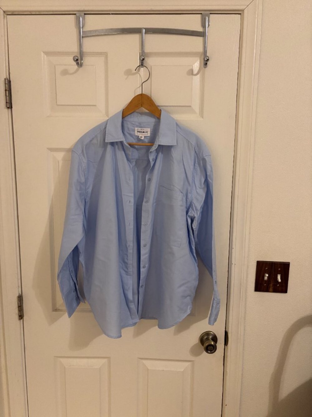 For the Republic Button Down Shirt - L